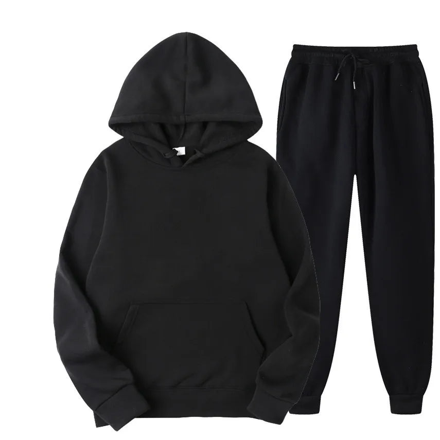 Men Hoodie+pants Two-piece Set