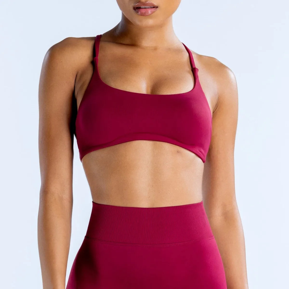 Womens Dynamic Twist Gym Bra