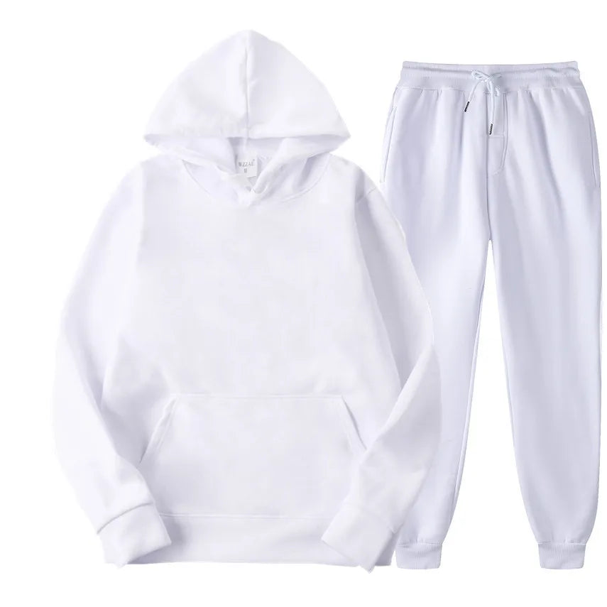 Men Hoodie+pants Two-piece Set