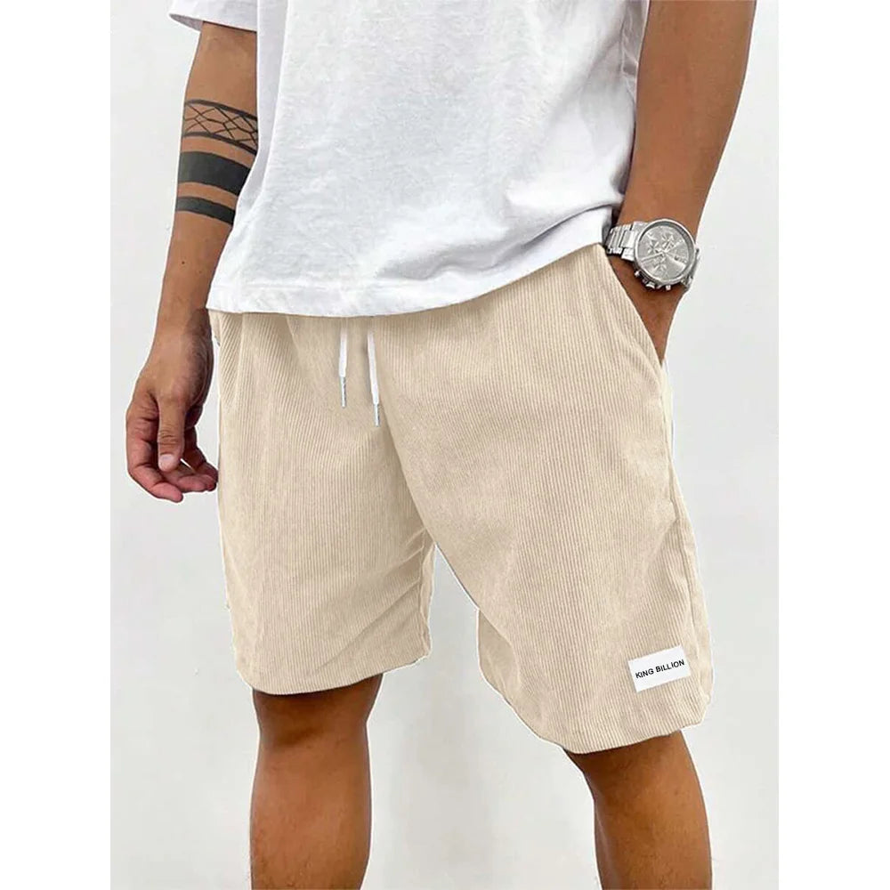 Men Corduroy Casual Shorts