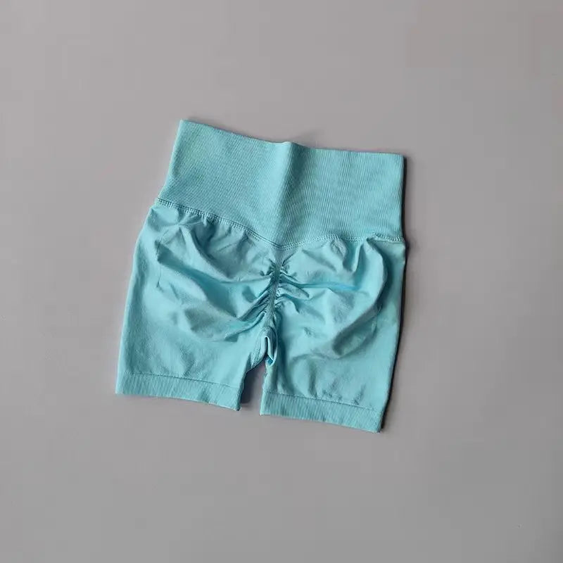 Womens High-Waist Yoga Shorts