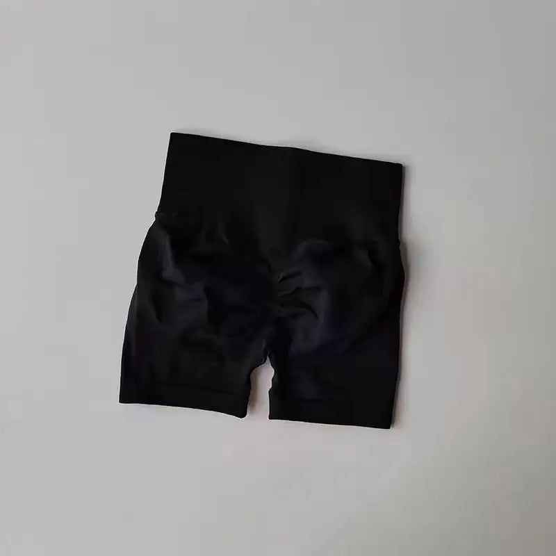 Womens High-Waist Yoga Shorts