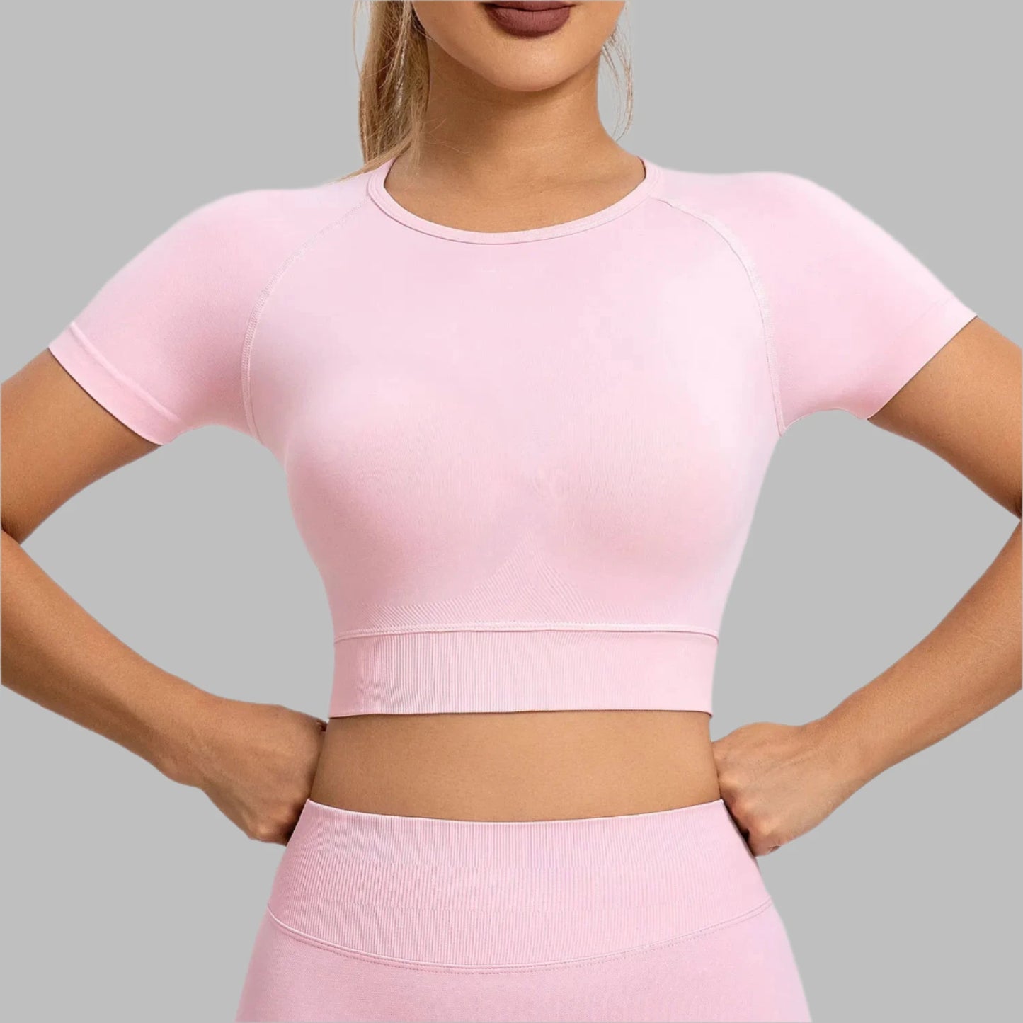 Womens Gym T-Shirt Short Sleeve