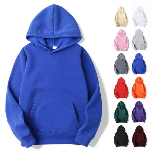 Plain Fleece Mens Hoodies