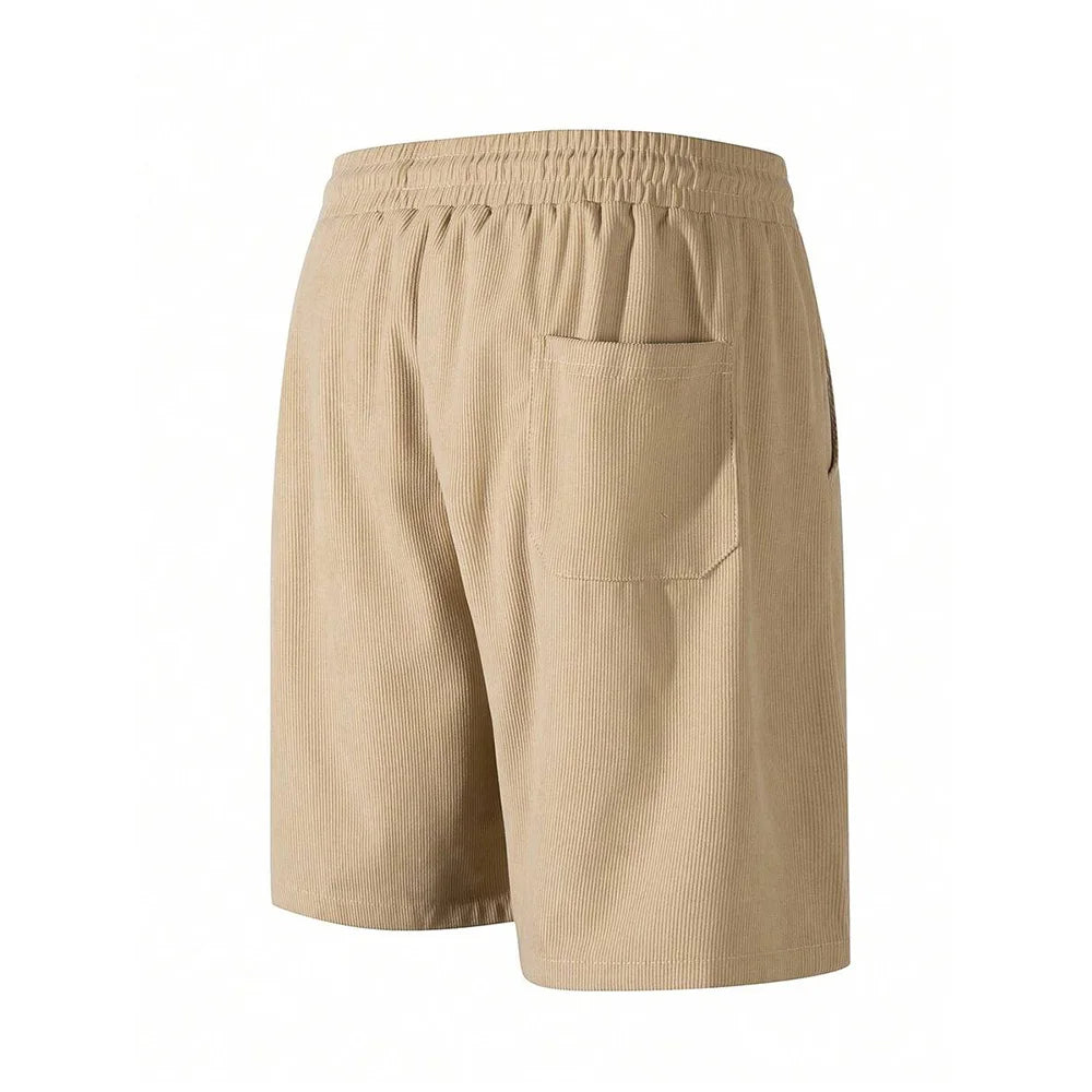 Men Corduroy Casual Shorts