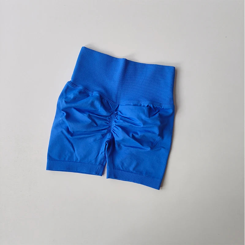 Womens High-Waist Yoga Shorts