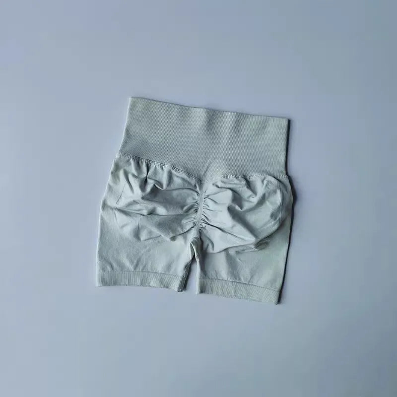 Womens High-Waist Yoga Shorts