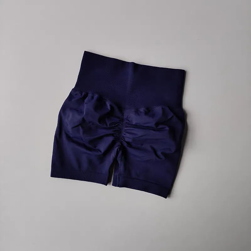 Womens High-Waist Yoga Shorts