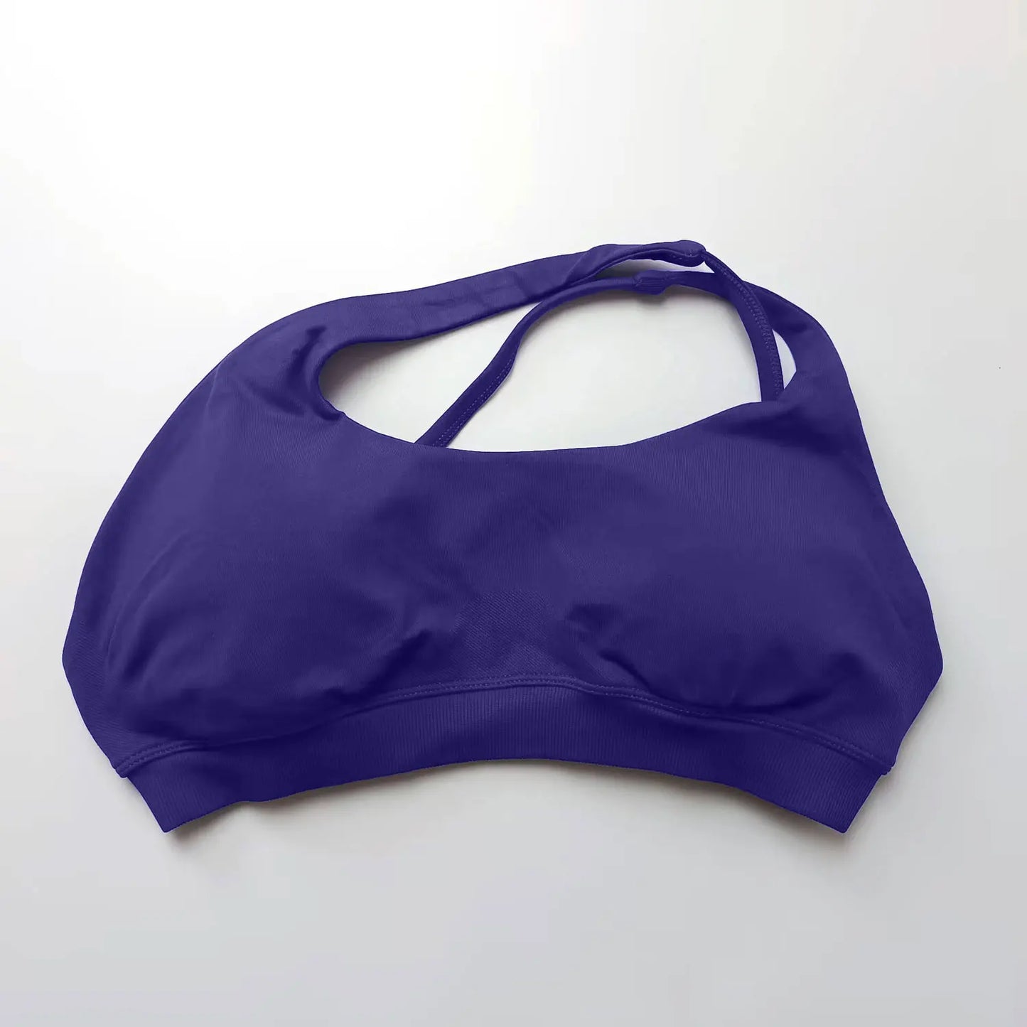 Womens Asymmetric Gym Top