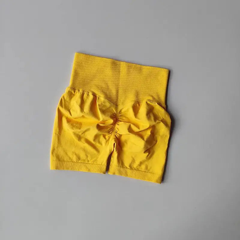 Womens High-Waist Yoga Shorts