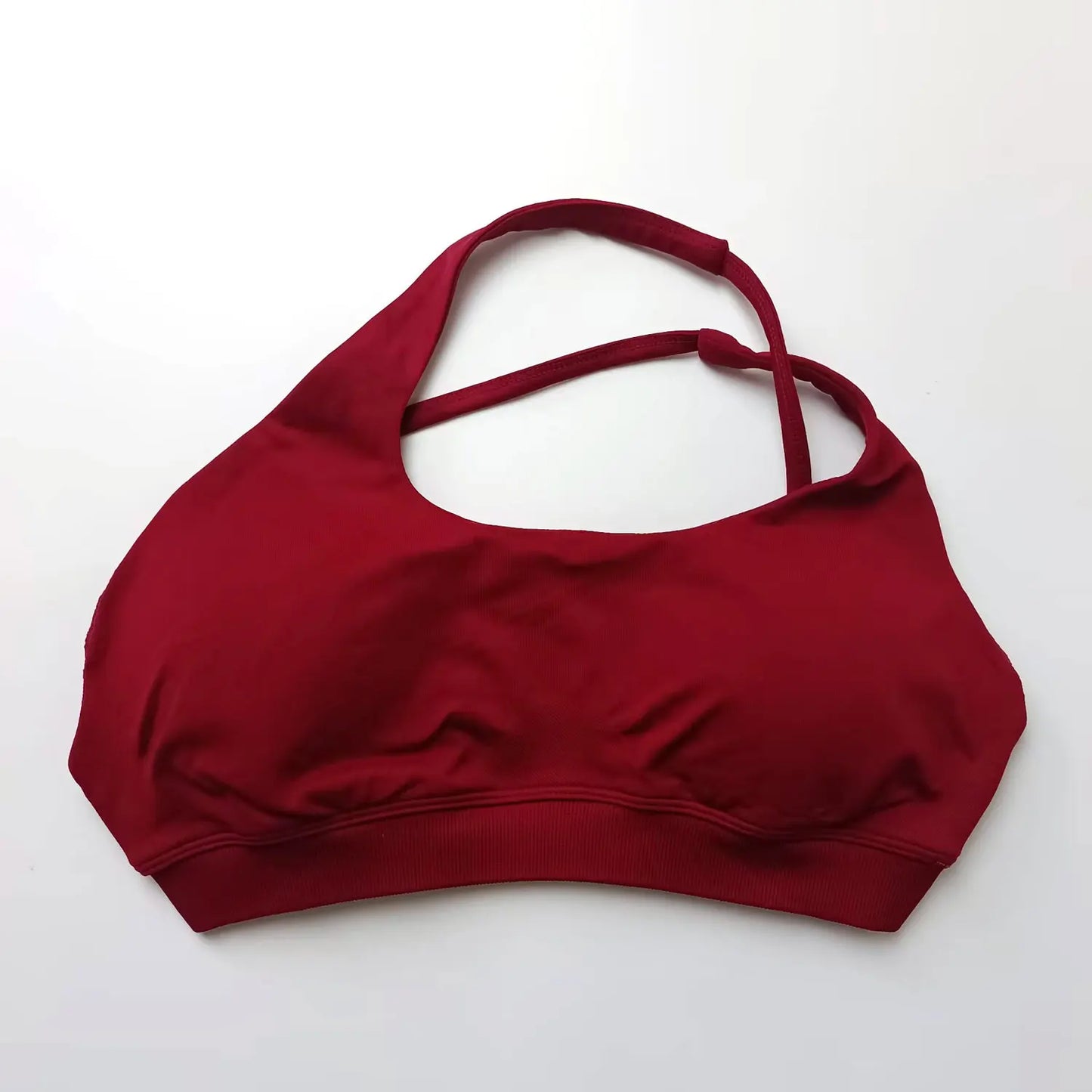Womens Asymmetric Gym Top
