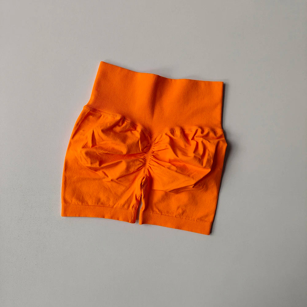 Womens High-Waist Yoga Shorts