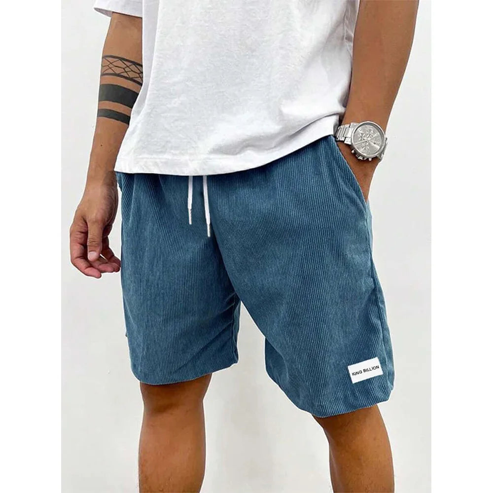 Men Corduroy Casual Shorts