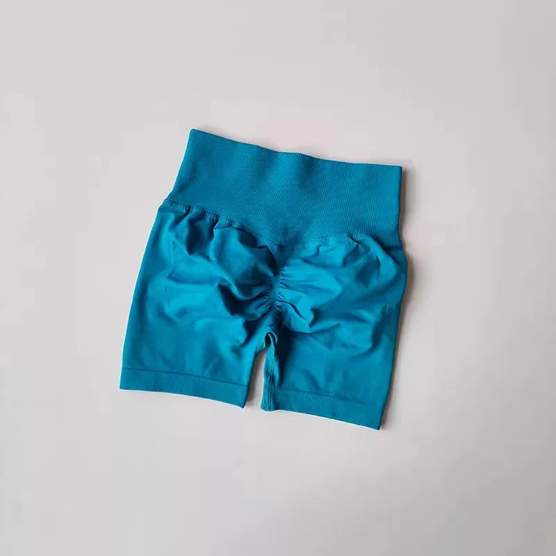 Womens High-Waist Yoga Shorts