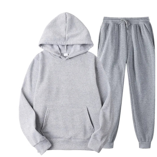 Men Hoodie+pants Two-piece Set