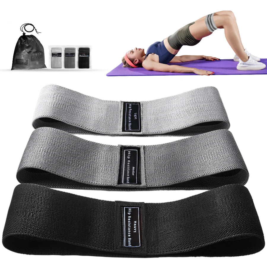 Fabric Resistance Glute Elastic Bands